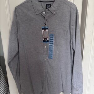 GAP Men's Gray Shirt